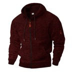 Florian | Men's Fleece Jacket Zip Front Outdoor Layer