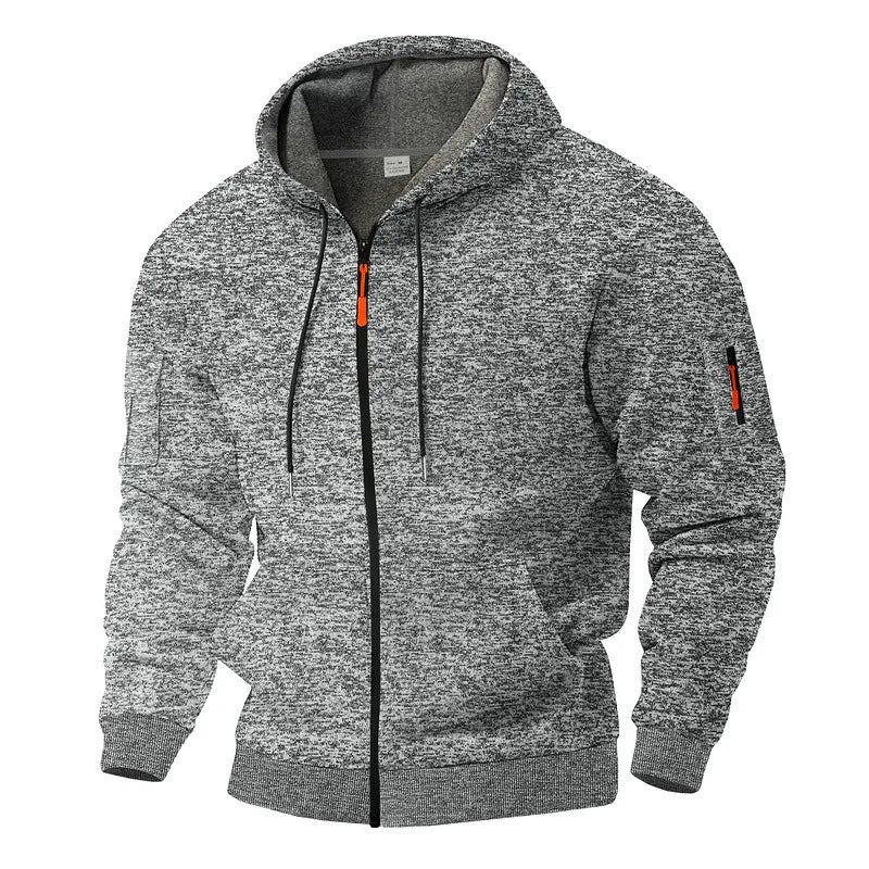 Florian | Men's Fleece Jacket Zip Front Outdoor Layer
