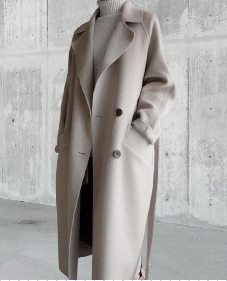 Penelope Longline Wool Coat