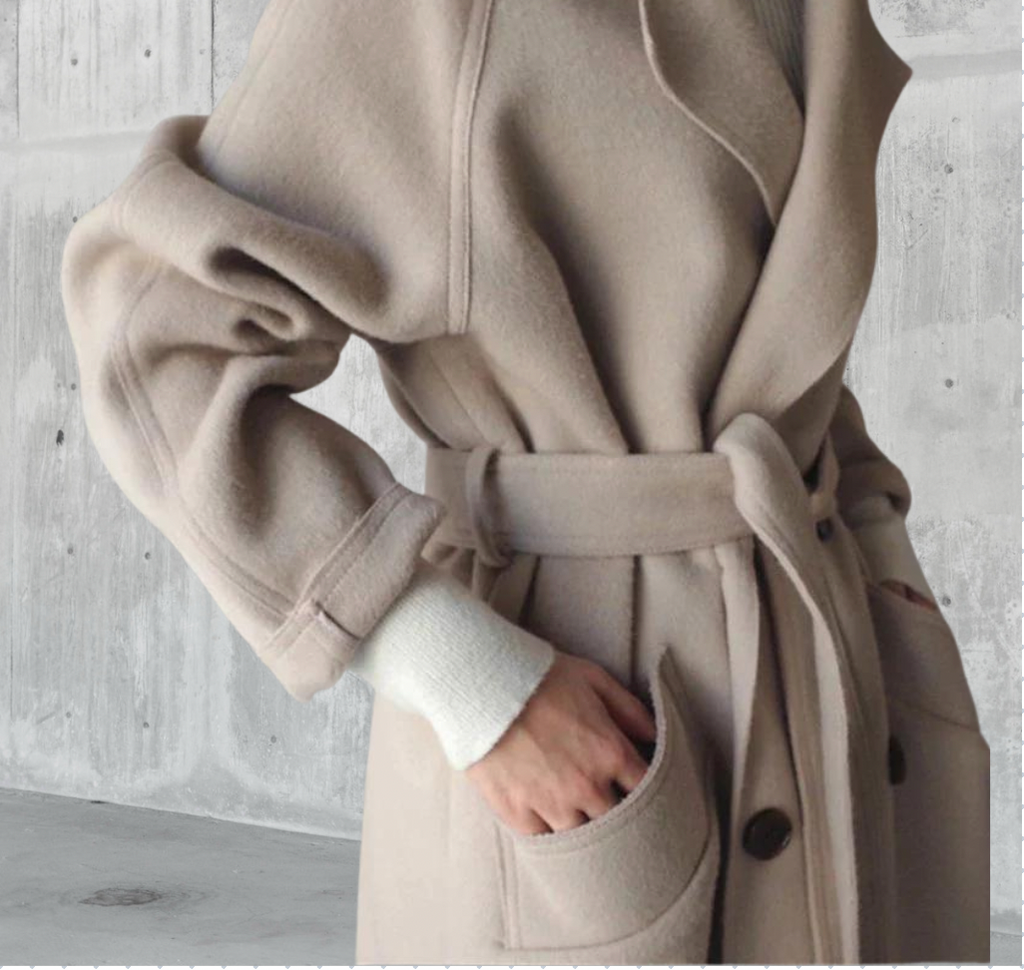 Penelope Longline Wool Coat