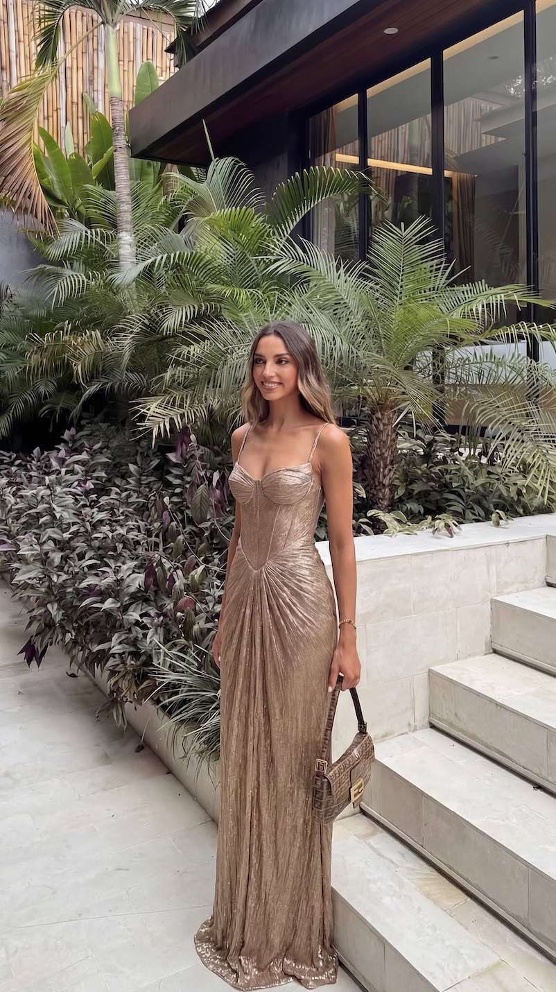 Anneke | Women's Sweetheart Corset Maxi Dress for Women