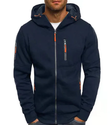 Bastian | Men's Zip-Up Fleece Jacket – Casual Layering
