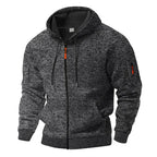 Florian | Men's Fleece Jacket Zip Front Outdoor Layer