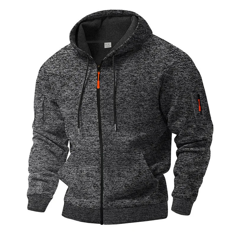 Florian | Men's Fleece Jacket Zip Front Outdoor Layer