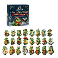 Advent Calendar Christmas Gift with Acrylic Charm Keyrings