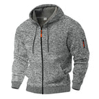 Florian | Men's Fleece Jacket Zip Front Outdoor Layer