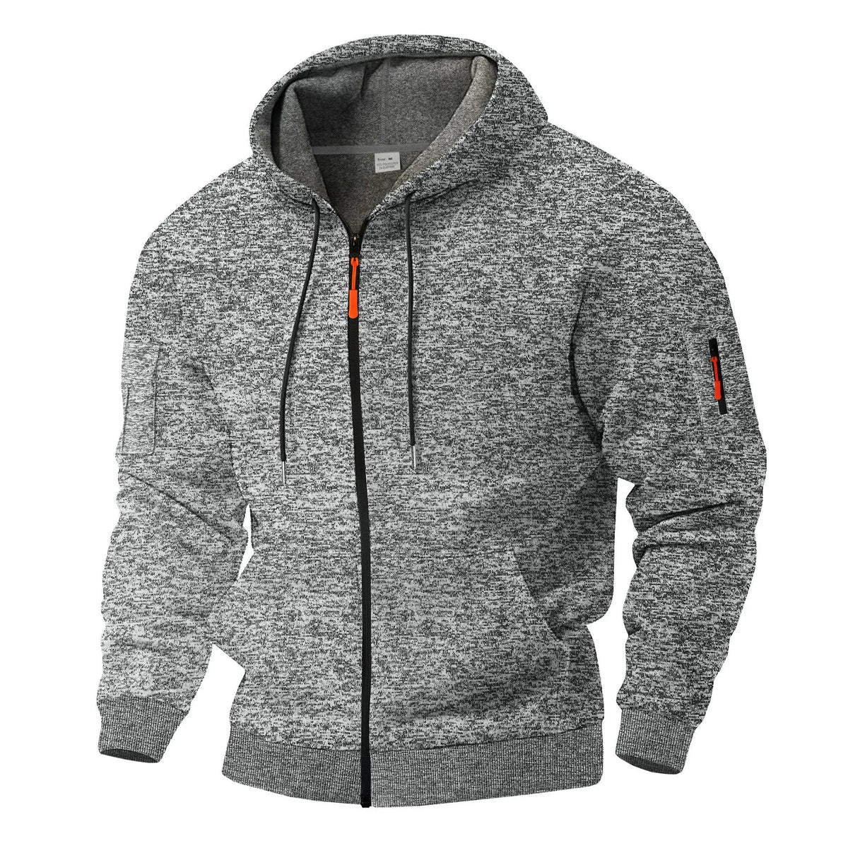 Florian | Men's Fleece Jacket Zip Front Outdoor Layer