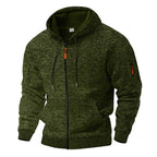 Florian | Men's Fleece Jacket Zip Front Outdoor Layer