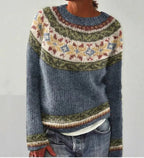 Silvia Retro Knitted Sweater