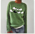 Silvia Retro Knitted Sweater