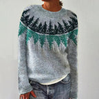 Silvia Retro Knitted Sweater