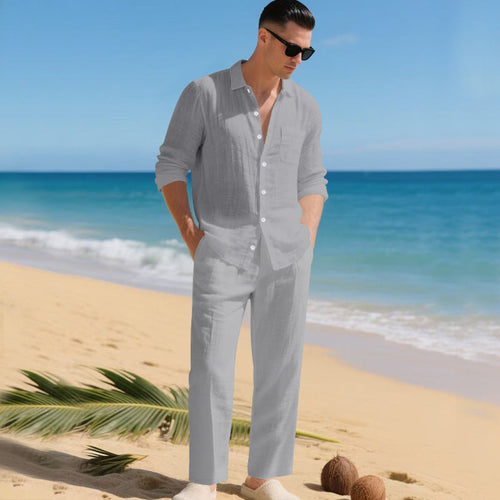 Arnold | Men's Button-Down Shirt & Trouser Set