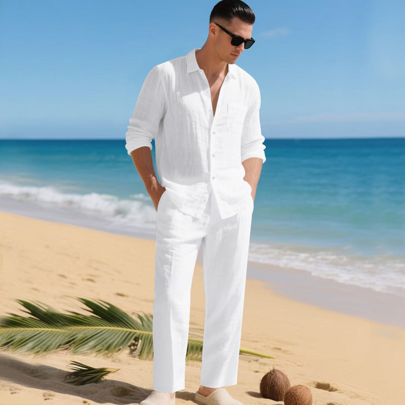 Arnold | Men's Button-Down Shirt & Trouser Set