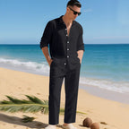 Arnold | Men's Button-Down Shirt & Trouser Set