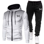 Abel | Men's Zip-Up Hooded Sports Tracksuit Set