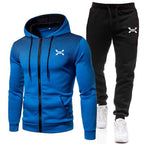 Abel | Men's Zip-Up Hooded Sports Tracksuit Set
