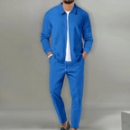 Albert | Men's Zip-Up Jacket Tracksuit with Drawstring Pants