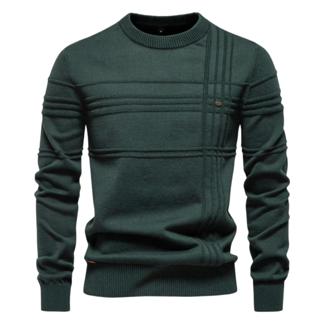 Marcel | Men's Argyle Pattern Sweater Weekend Staple