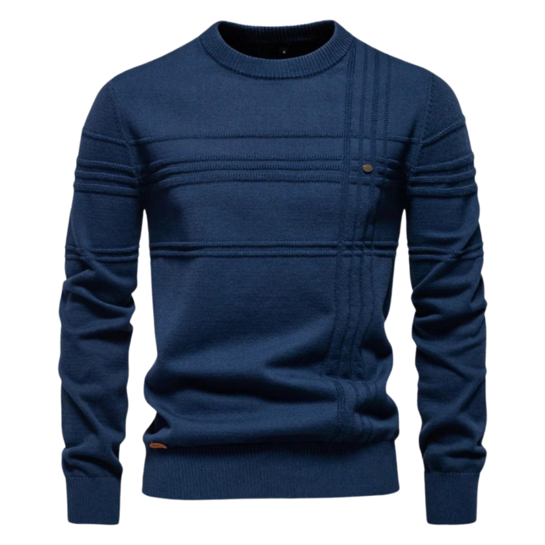 Marcel | Men's Argyle Pattern Sweater Weekend Staple