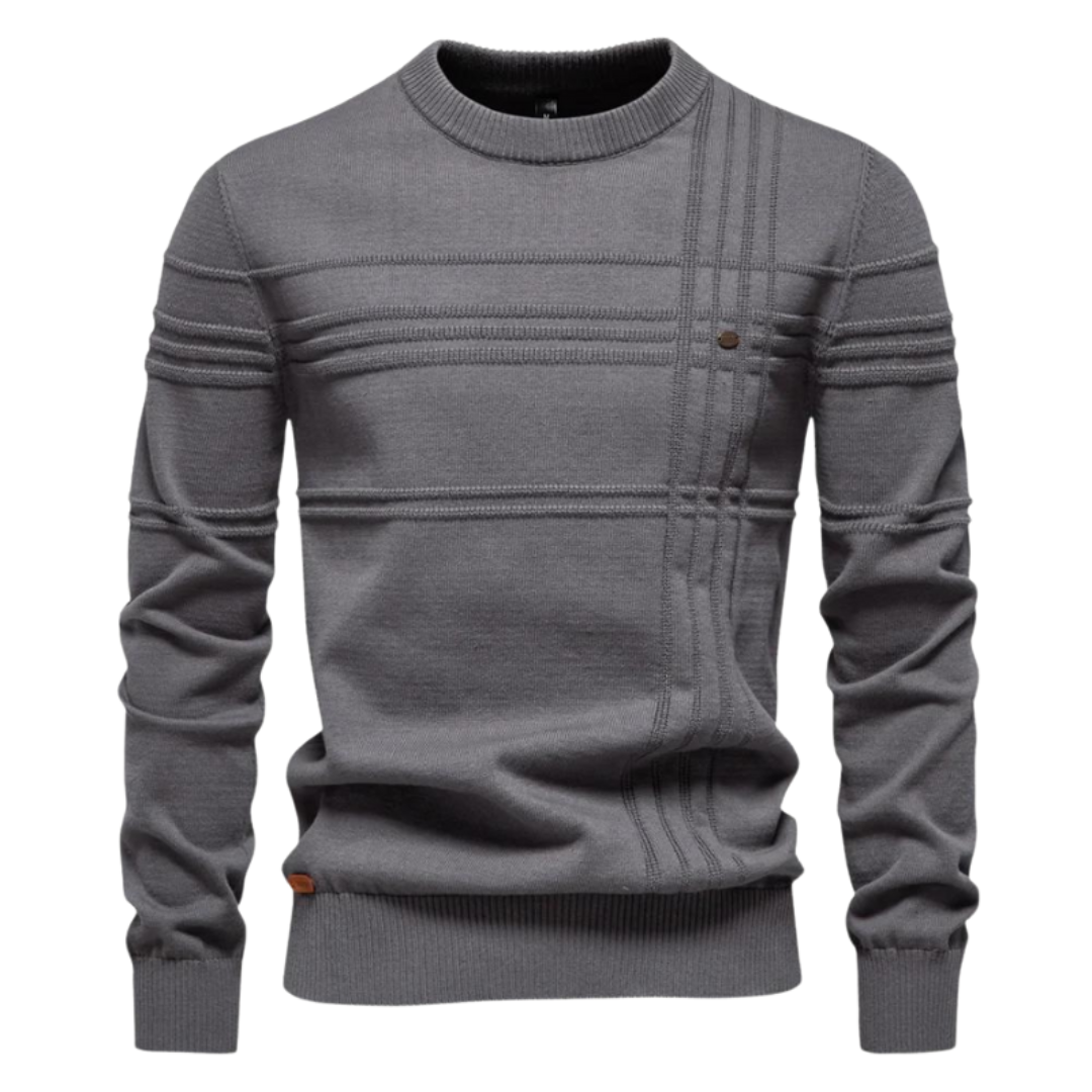 Marcel | Men's Argyle Pattern Sweater Weekend Staple