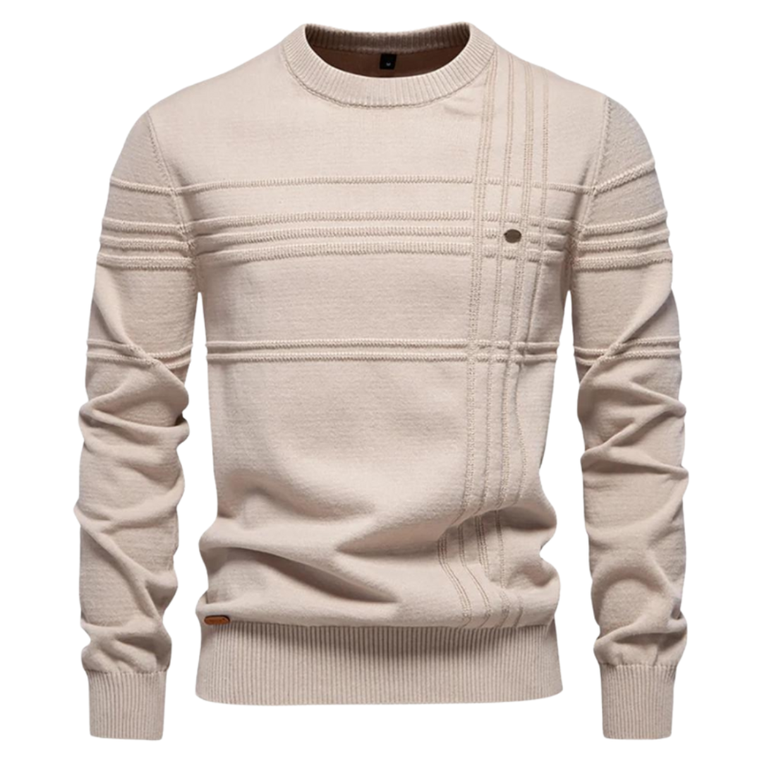 Marcel | Men's Argyle Pattern Sweater Weekend Staple