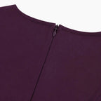 Nynke | Women's Square-Neck A-Line Midi Dress