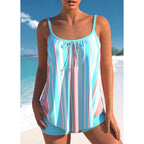 Alessia | Women's High-Waist Tie Tankini – Beach & Poolside
