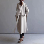 Penelope Longline Wool Coat