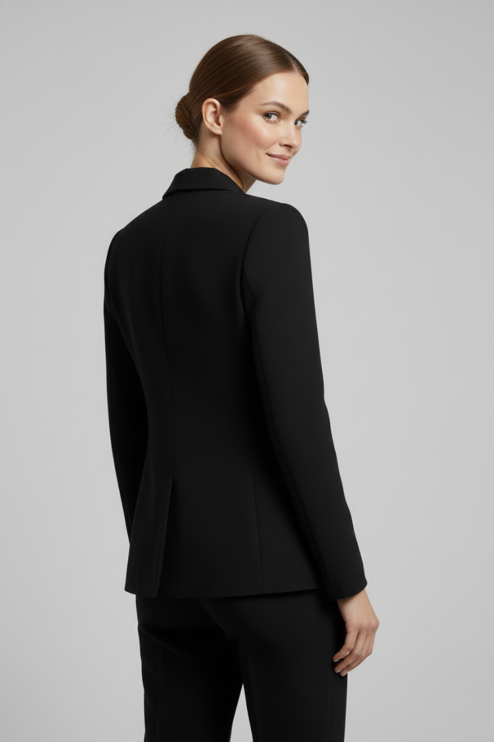 Aurelie | Women's Double-Breasted Tailored Blazer with Notched Lapel