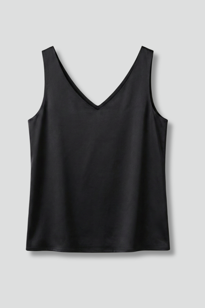 Aubrey | Women's V-Neck Tank Top with Straight Hem