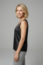 Aubrey | Women's V-Neck Tank Top with Straight Hem