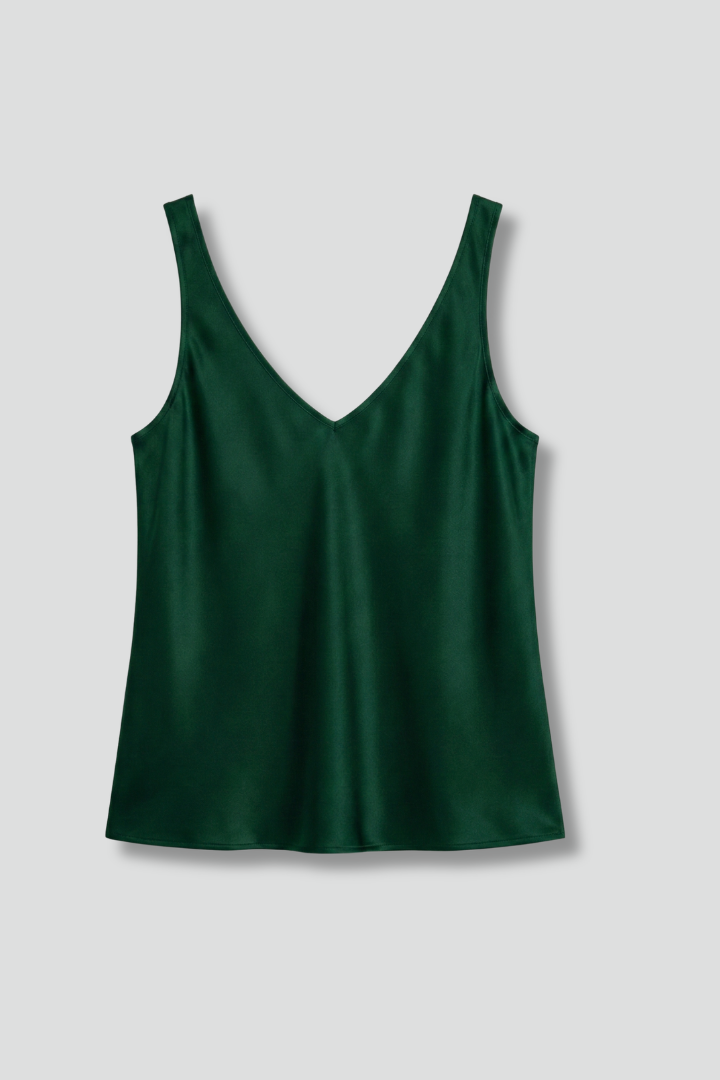 Aubrey | Women's V-Neck Tank Top with Straight Hem