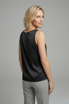 Aubrey | Women's V-Neck Tank Top with Straight Hem