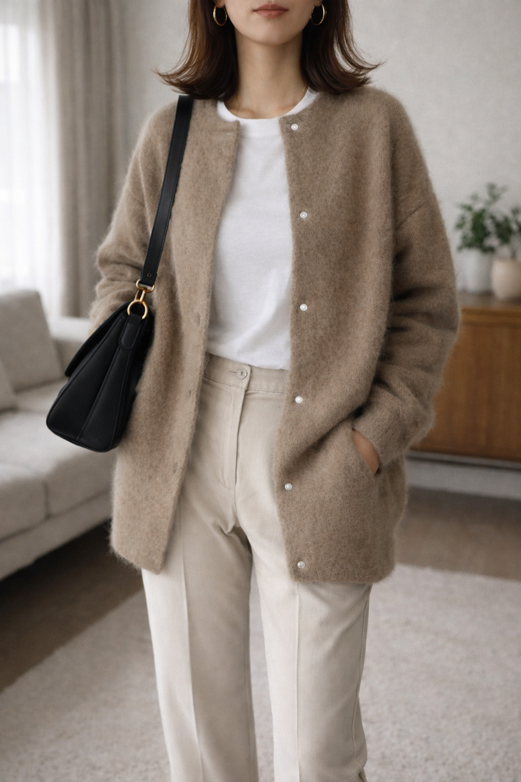Vera | Women's Button Front Knit Cardigan Layered Style