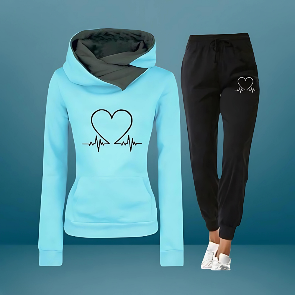 Annemieke | Women's Relaxed Crew Neck Lounge Set
