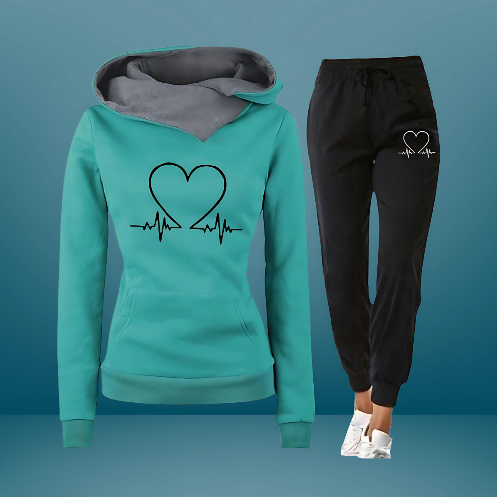 Annemieke | Women's Relaxed Crew Neck Lounge Set