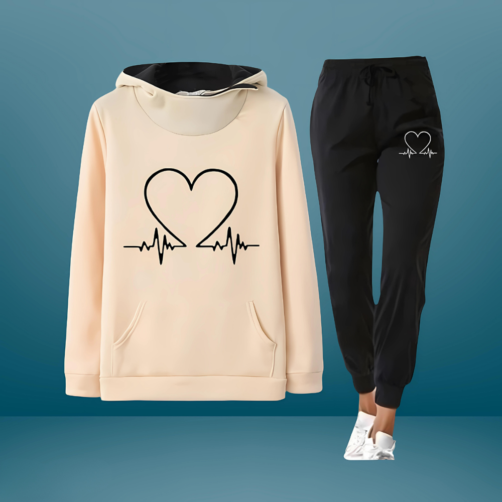 Annemieke | Women's Relaxed Crew Neck Lounge Set