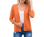Wren | Women's Cropped Cardigan Open Front Relaxed