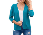 Wren | Women's Cropped Cardigan Open Front Relaxed