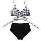 Harper | Women's High-Waisted Bikini with Colourful Print