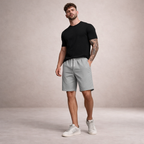 Matteo | Men's Relaxed-Fit Straight Hem Summer Shorts