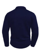 Cole | Men's Quilted Casual Sweater with Relaxed Fit