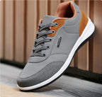 Rhys | Men's Lace-Up Leather-Look Sneakers