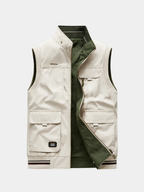 Viktor | Men's Multi-Pocket Utility Vest with Zip Front