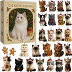 Hanneke | Advent Calendar Christmas Gift with Acrylic Cat Charms