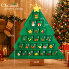 Lisbeth | Advent Calendar Christmas Gift Fabric Tree, 24 Pockets