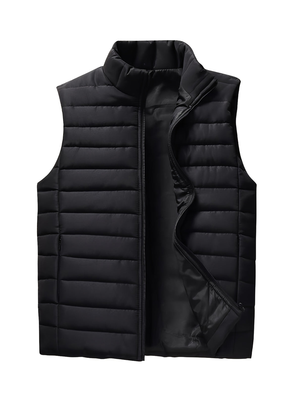 Bendix | Men's Quilted Stand-Collar Zip Vest
