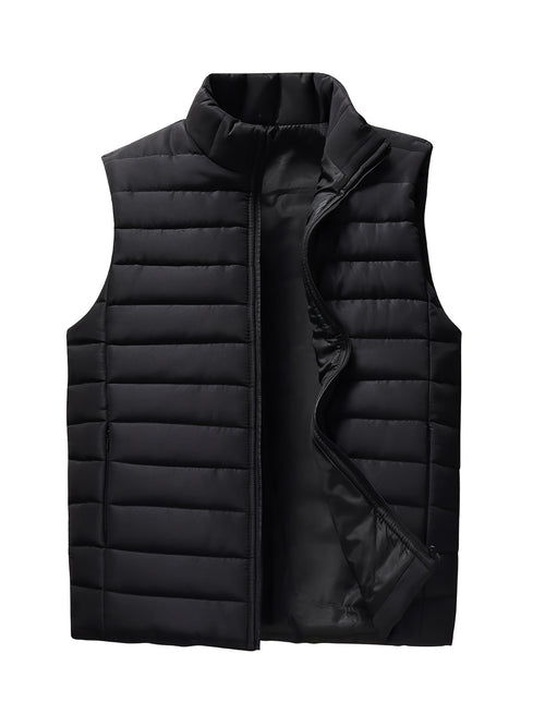 Bendix | Men's Quilted Stand-Collar Zip Vest