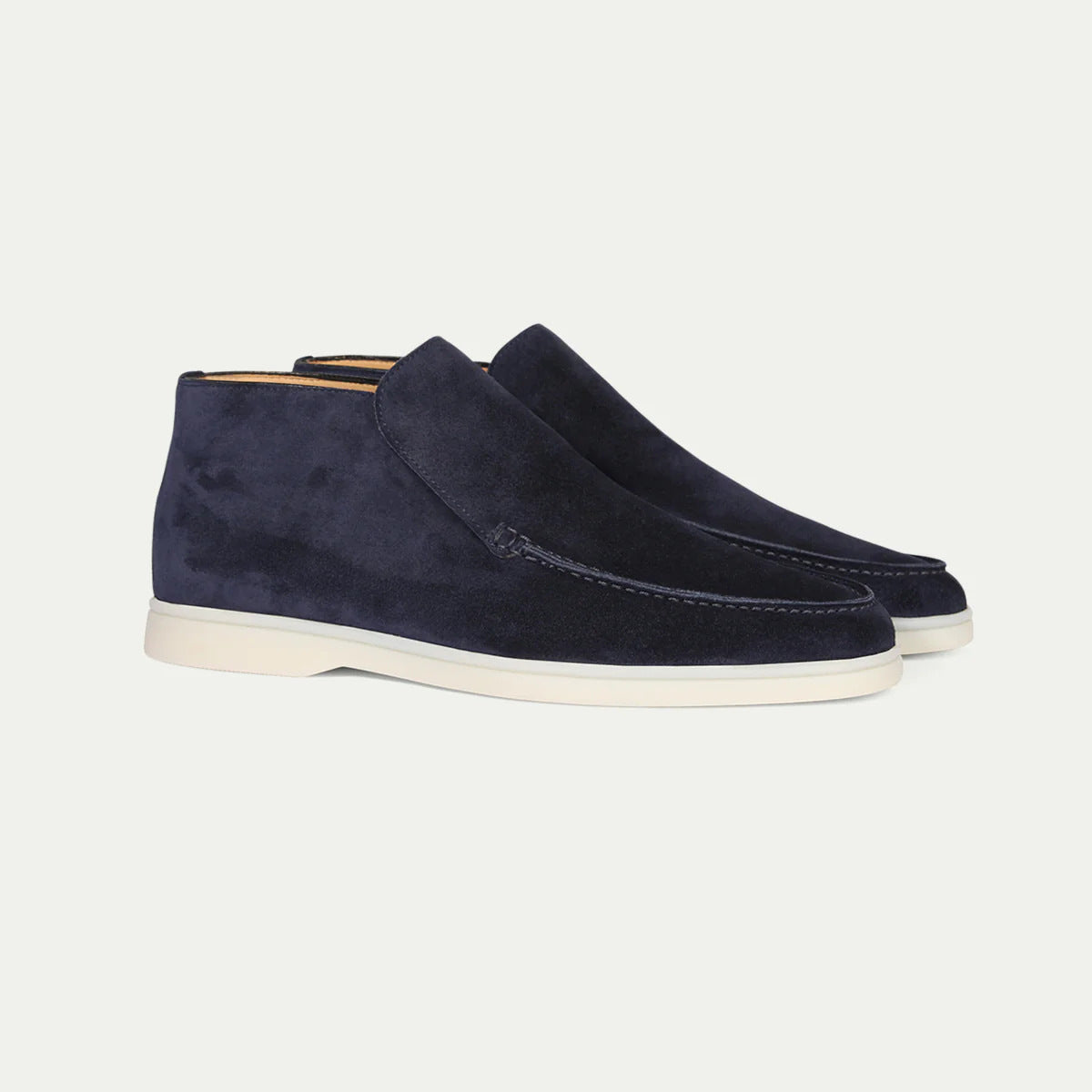 Roman | Men's Slip-On Suede Loafer Boots