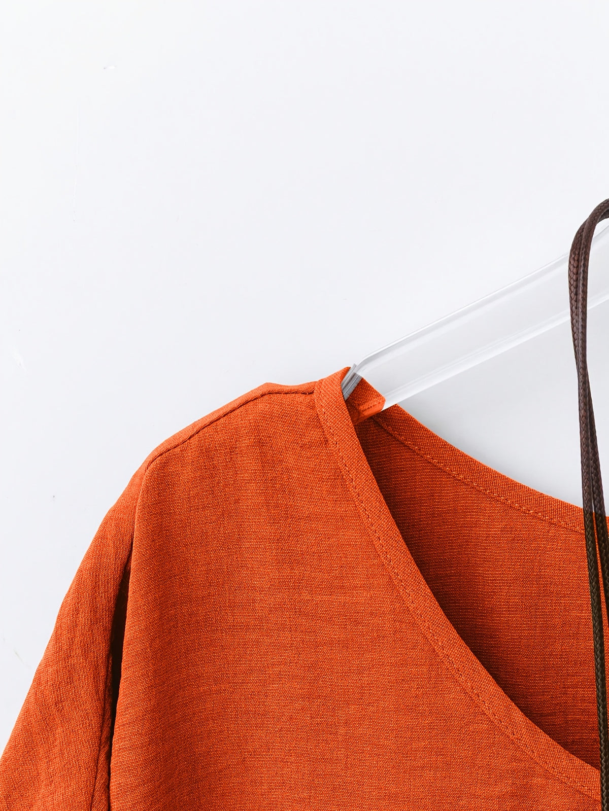 Maud | Women's Oversized Batwing-Sleeve Round-Neck Top